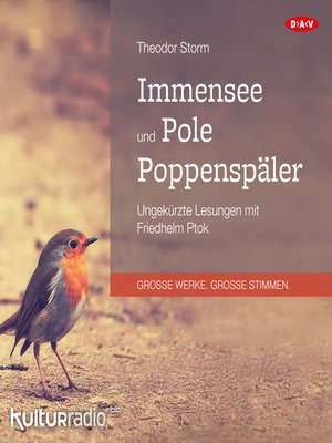 cover image of Immensee und Pole Poppenspäler